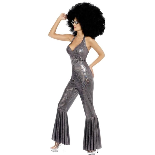 Smiffys Womens/Ladies Disco Diva Costume