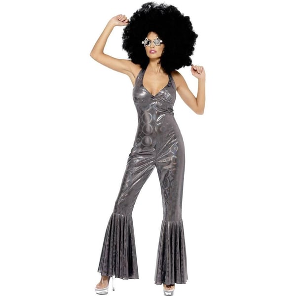 Smiffys Womens/Ladies Disco Diva Costume