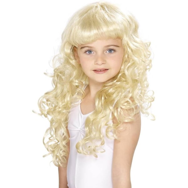 Smiffys Girls Princess Wig