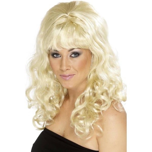Smiffys Womens/Ladies Beehive Beauty Wig