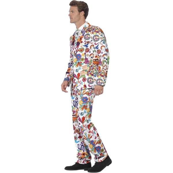 Smiffys Mens Groovy Costume Set