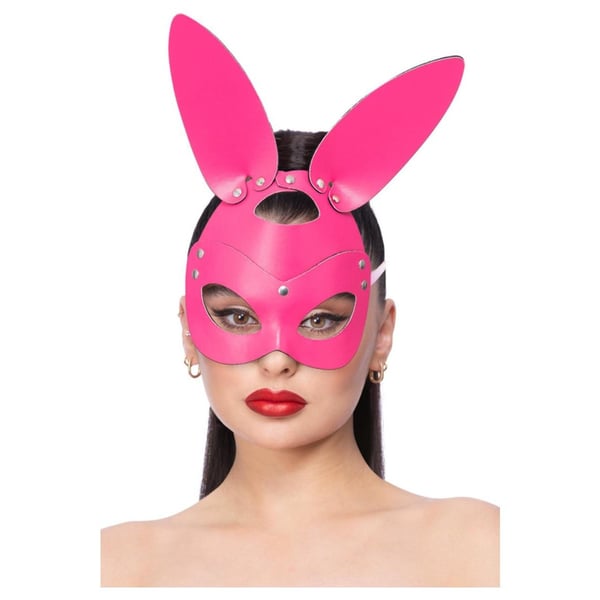 Fever Unisex Adult Rabbit Faux Leather Mask