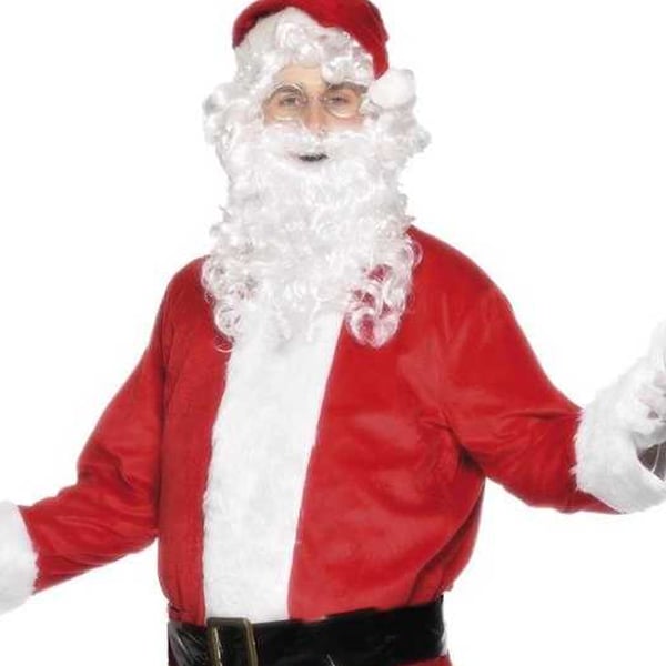 Smiffys Mens Deluxe Santa Claus Christmas Costume