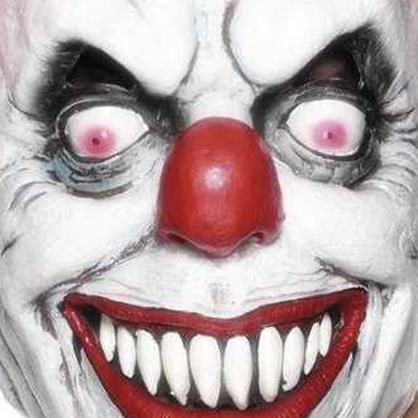 Smiffys Unisex Adult Clown Latex 3/4 Mask