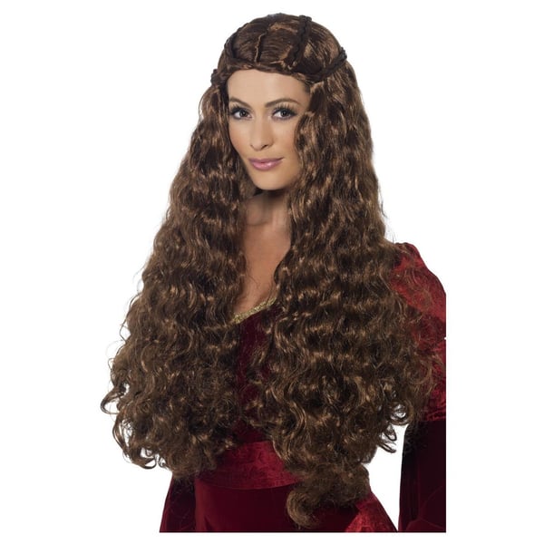 Smiffys Womens/Ladies Medieval Princess Wig