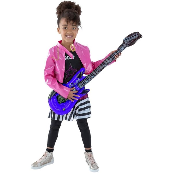 Smiffys Girls Rockstar Glam Costume Set