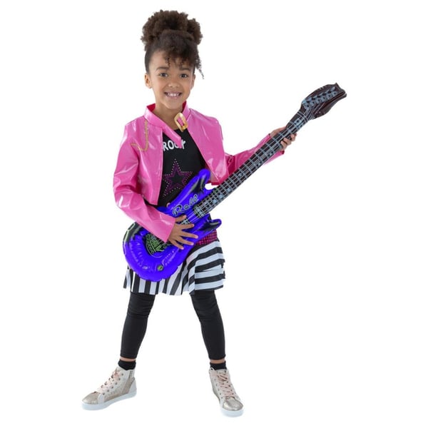 Smiffys Girls Rockstar Glam Costume Set