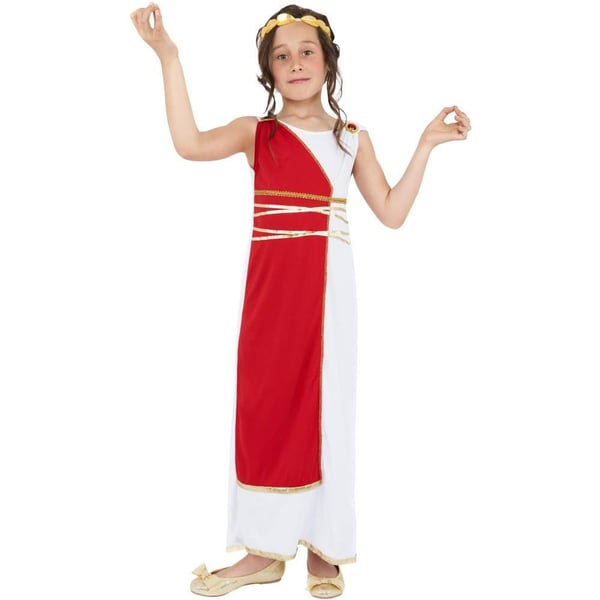 Smiffys Girls Grecian Costume Set