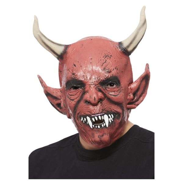 Smiffys Demon Latexmask
