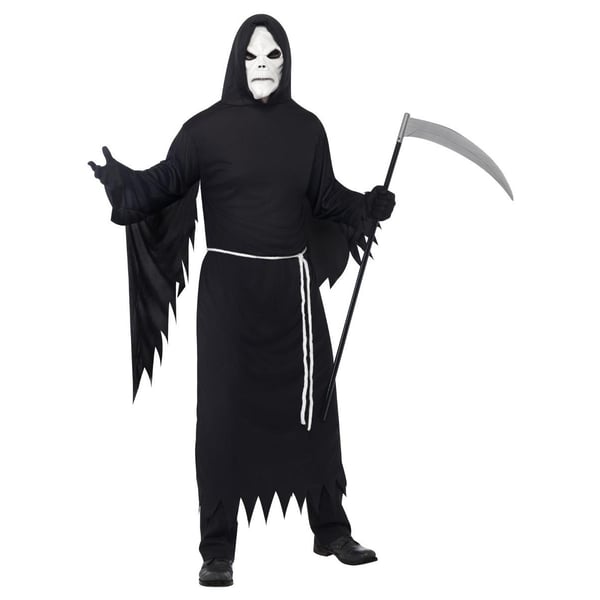 Smiffys Unisex Adult Grim Reaper Costume Set