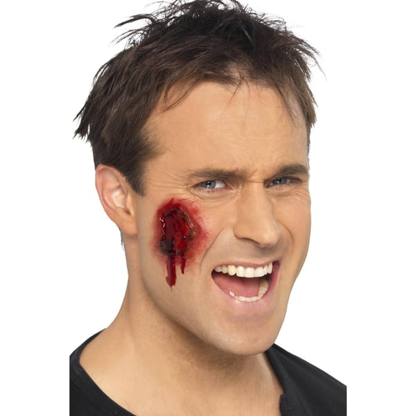 Smiffys Gory Wound Halloween Costume Make-Up (Pack of 12)
