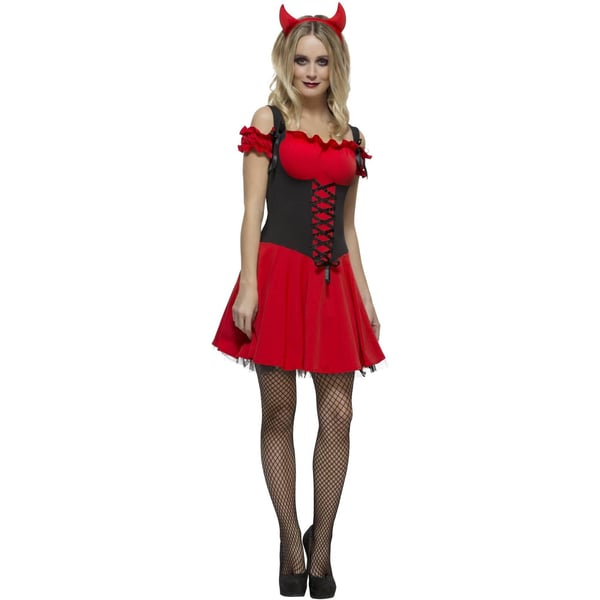 Fever Naisten/Naisten Wicked Devil -pukusetti