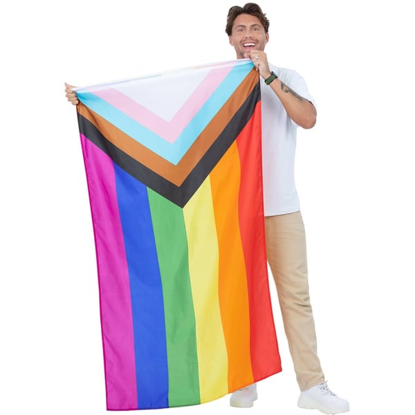 Smiffys Pride Flagga