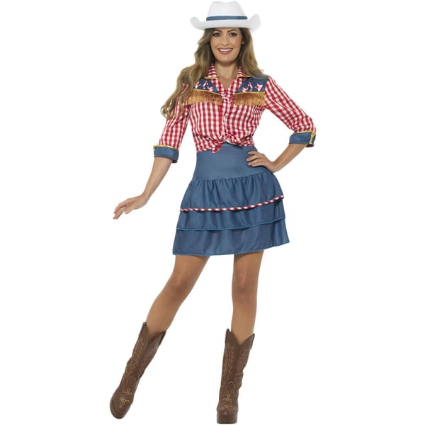 Smiffys Womens/Ladies Rodeo Doll Costume
