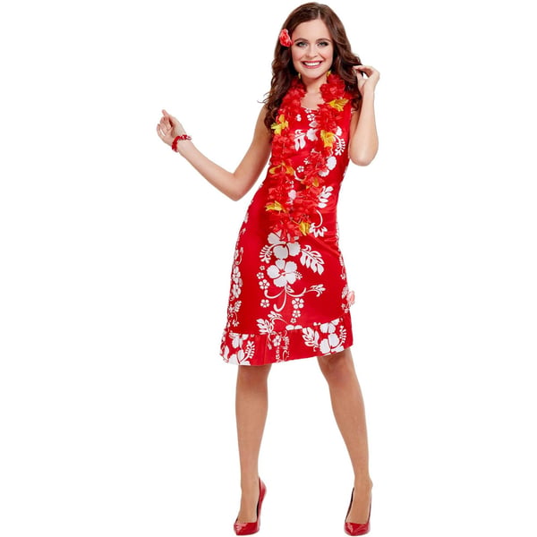 Smiffys Womens/Ladies Beauty Hawaiian Costume Set