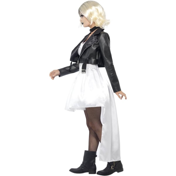 Bride of Chucky Womens/Ladies Tiffany Lace Costume Set