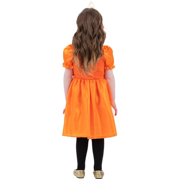 Smiffys tyttöjen kurpitsa Halloween-asu setti