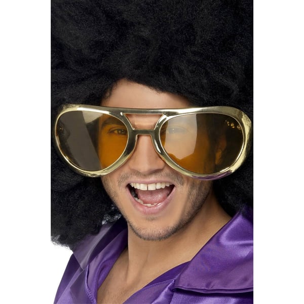 Smiffys Unisex Adult Giant Seventies Rock Costume Sunglasses