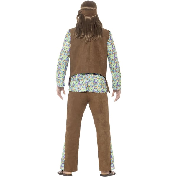 Smiffys Mens 60s Hippie Costume Set
