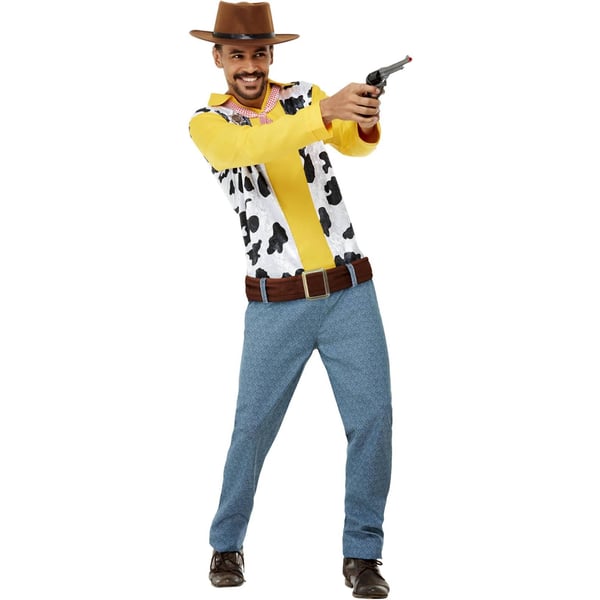 Smiffys Mens Western Cowboy Costume Set