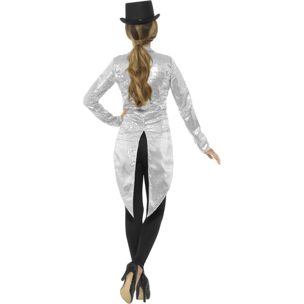 Smiffys Womens/Ladies Sequins Costume Tailcoat