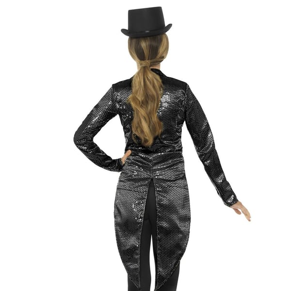 Smiffys Womens/Ladies Sequins Costume Tailcoat