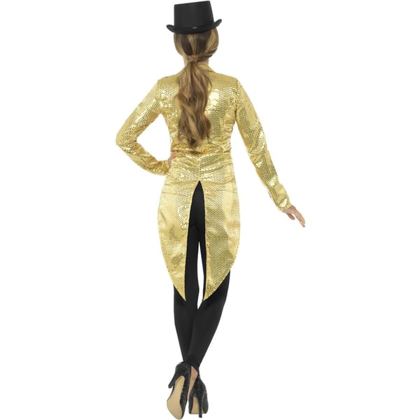 Smiffys Womens/Ladies Sequins Costume Tailcoat