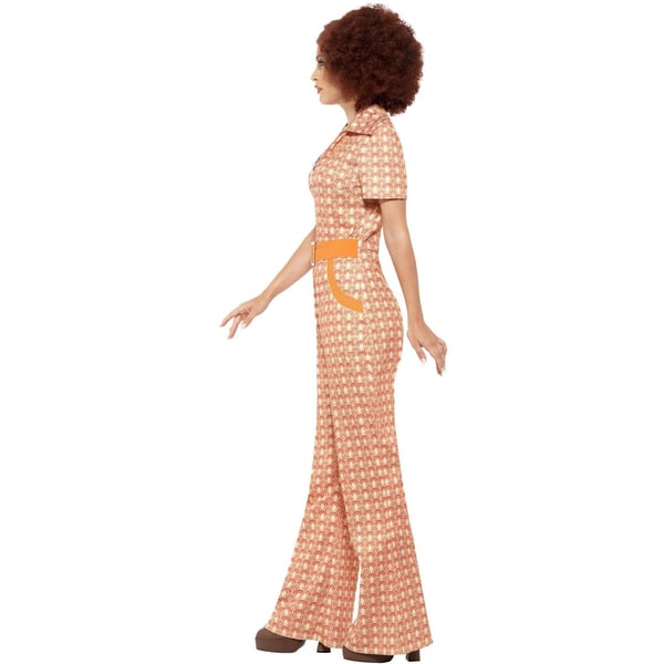 Smiffys Womens/Ladies Authentic 70s Chic Costume