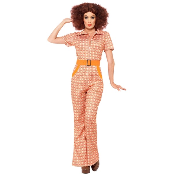 Smiffys Womens/Ladies Authentic 70s Chic Costume