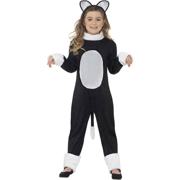 Smiffys Girls Cat Halloween Costume Set