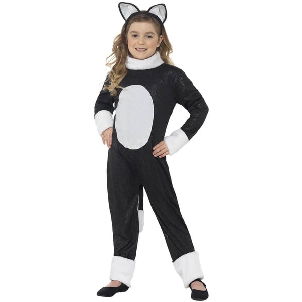 Smiffys Girls Cat Halloween Costume Set