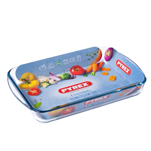 Pyrex Essentials rektangulär ugnsform