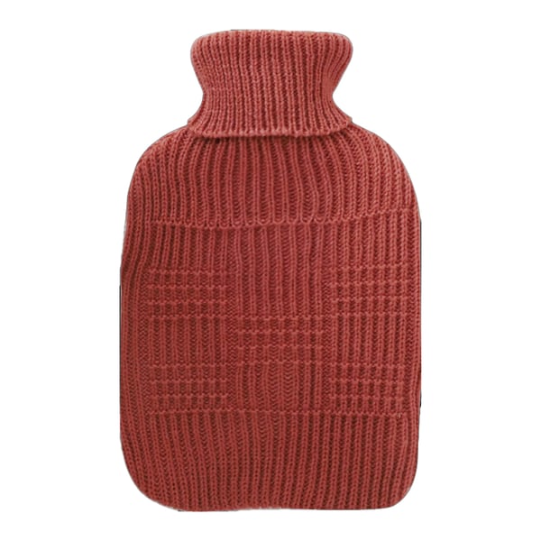 Hearth and Home 2L Thick Knit Hot Water Bottle And Cover