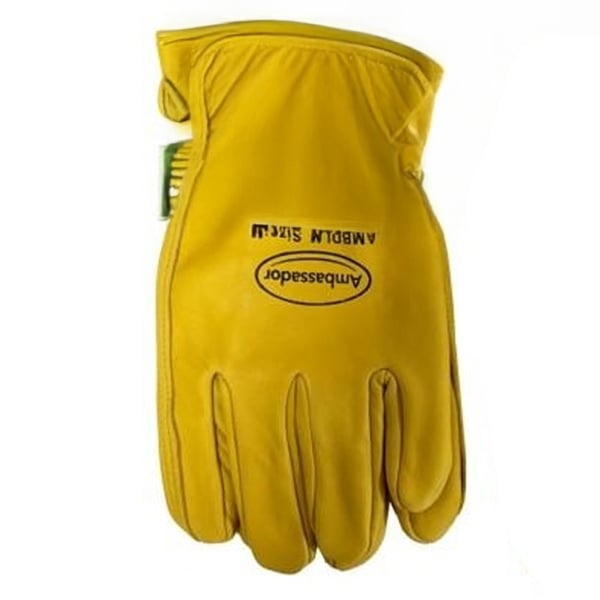 Ambassador Deluxe Leather Gardening Gloves