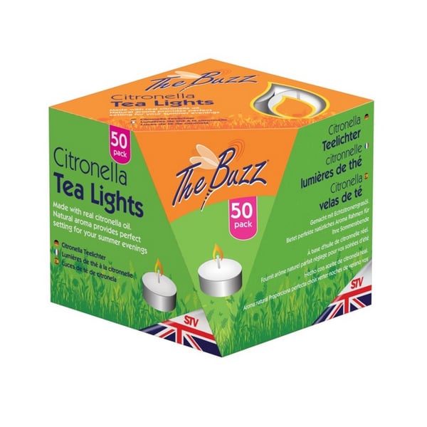 The Buzz Citronella Tea Lights
