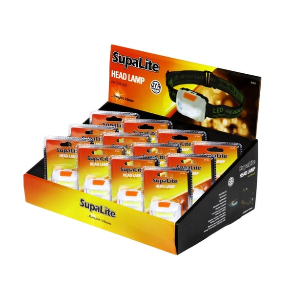 SupaLite LED-lys i hovedet