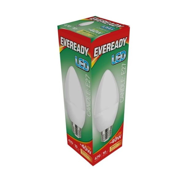 Eveready E27 LED-pære til stearinlys