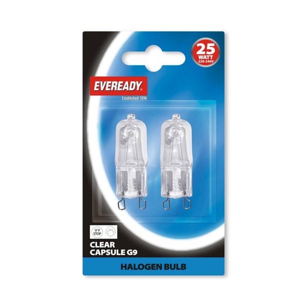 Eveready G9 BL2 25W Capsule Bulb (Pack Of 2)