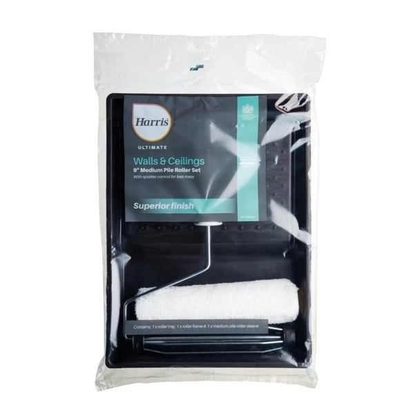 Harris Ultimate Wall And Ceiling Paint Roller Set
