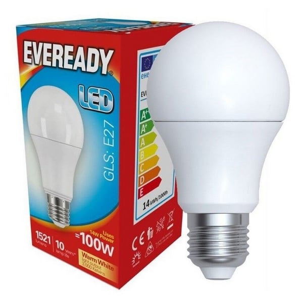Eveready LED GLS E27 pære