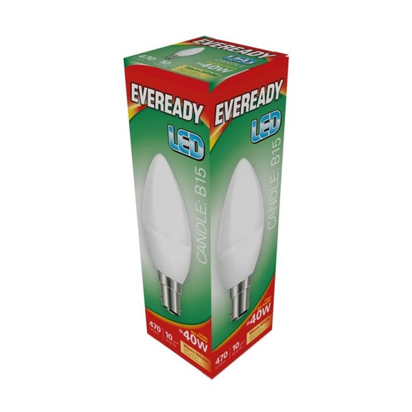 Eveready B15 LED-pære til stearinlys