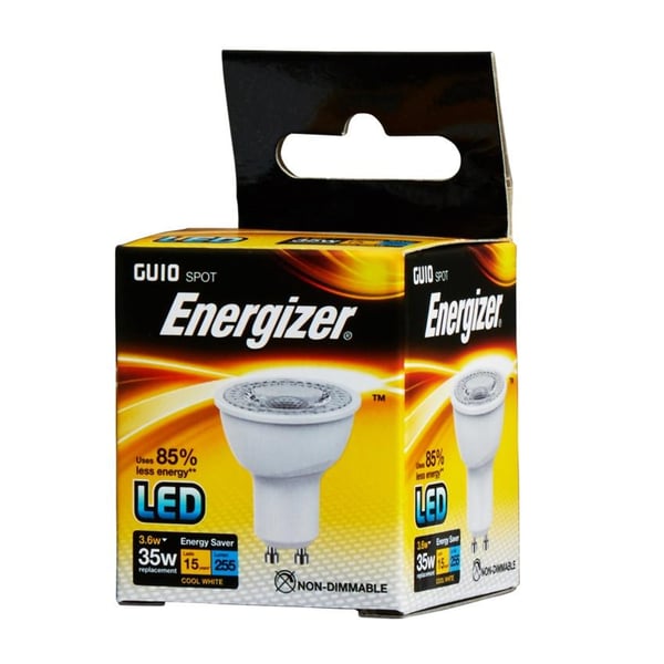 Energizer LED GU10 Boxed Spot Bulb