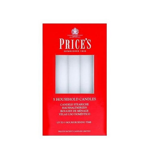 Prices Stearinlys Husholdningslys (pakke med 10)