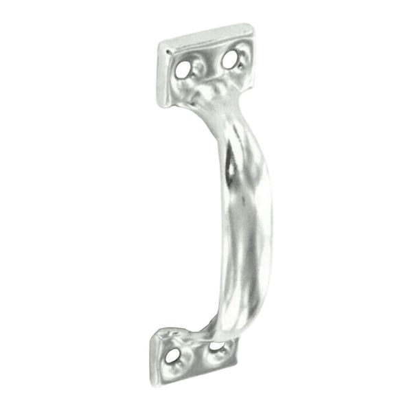 Securit Ansiktsfixerade zinkpläterade handtag (2-pack)