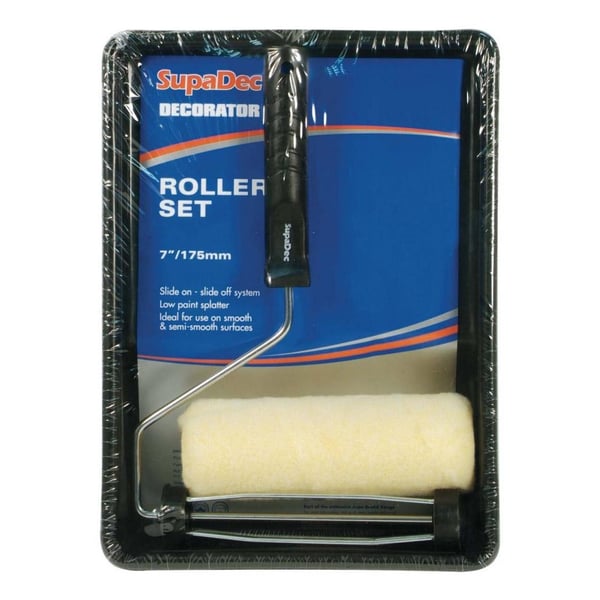 SupaDec Low Splatter Paint Roller Set