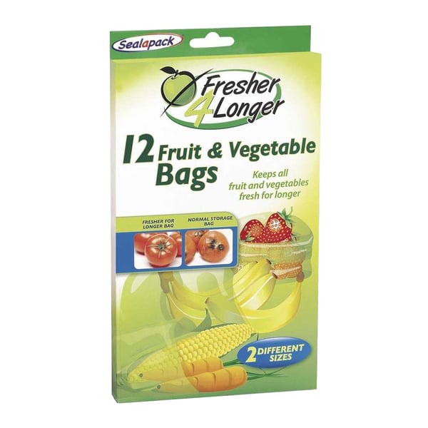 Sealapack Fødevareopbevaringspose (pakke med 12 stk.)