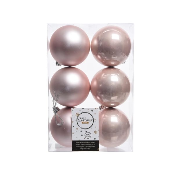 Kaemingk Plain Christmas Bauble (Pack of 6)