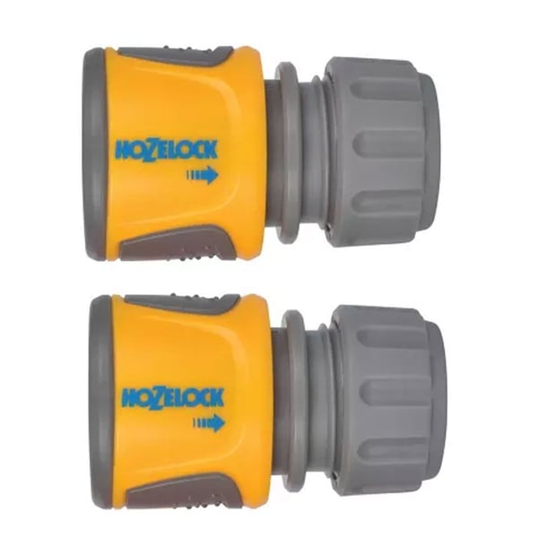 Hozelock Standard Hose End Connector (Pack of 2)