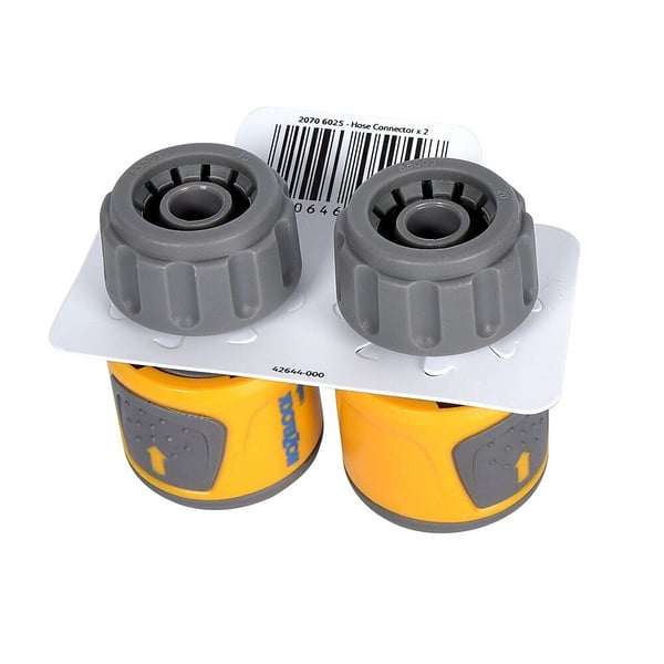 Hozelock Standard Hose End Connector (Pack of 2)