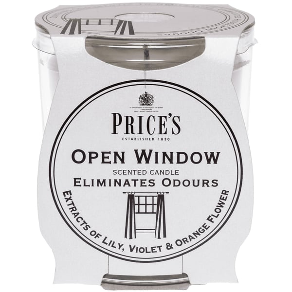 Price`s Open Window Candle Jar